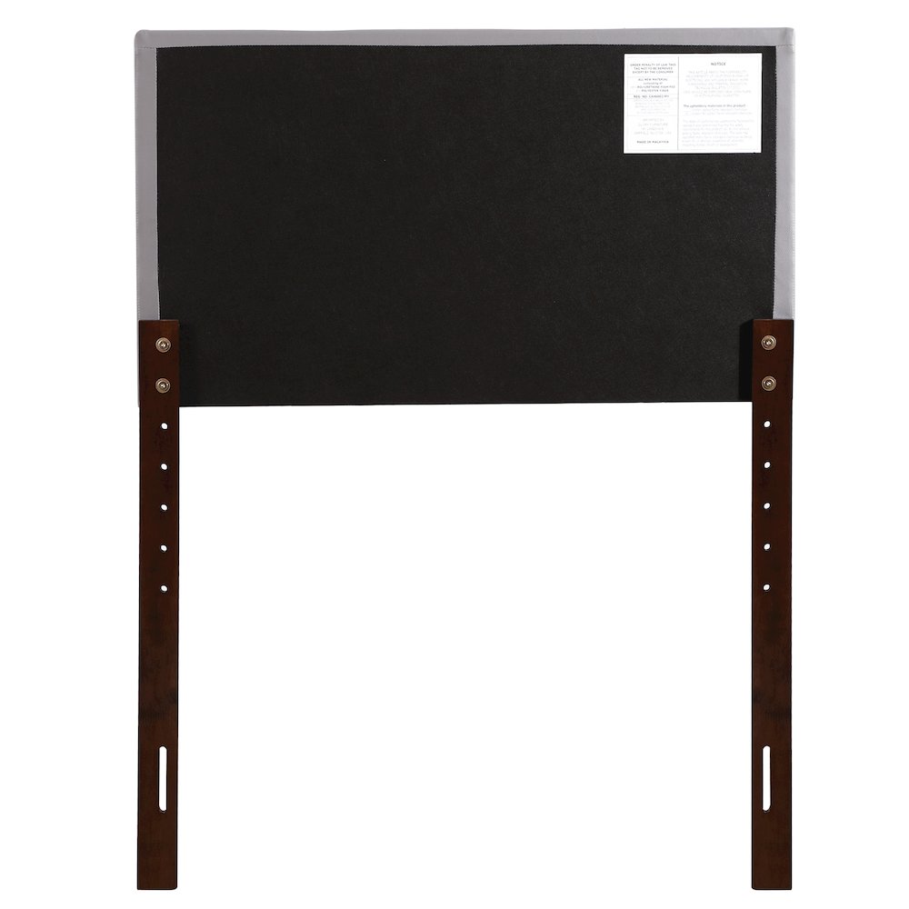 Glory Furniture Nova Twin Headboard in Light Grey Color. Picture 3