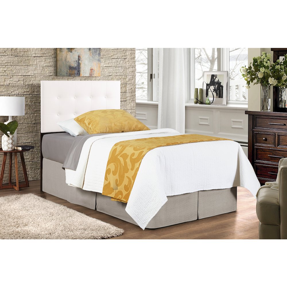 Glory Furniture Super Nova Twin Headboard in White Color. Picture 6