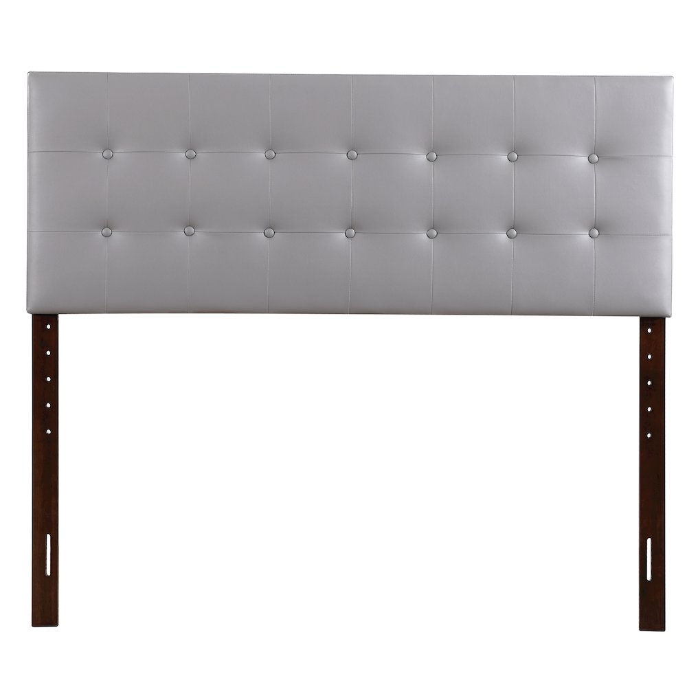 Glory Furniture Super Nova Queen Headboard in Light Grey Color. Picture 2