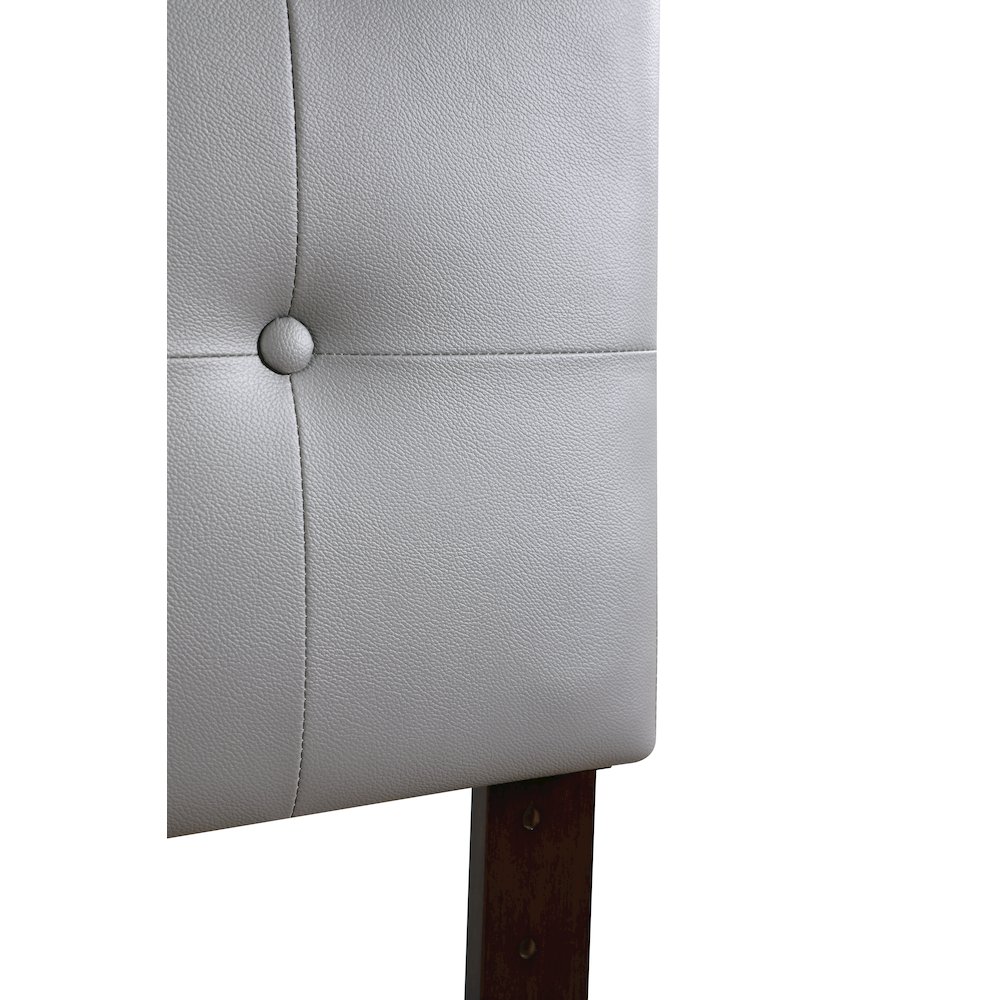 Glory Furniture Super Nova Queen Headboard in Light Grey Color. Picture 4