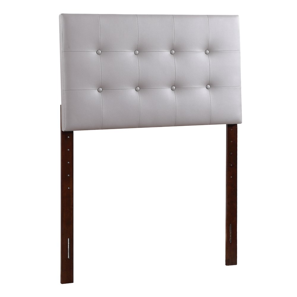 Glory Furniture Super Nova Twin Headboard in Light Grey Color. Picture 1