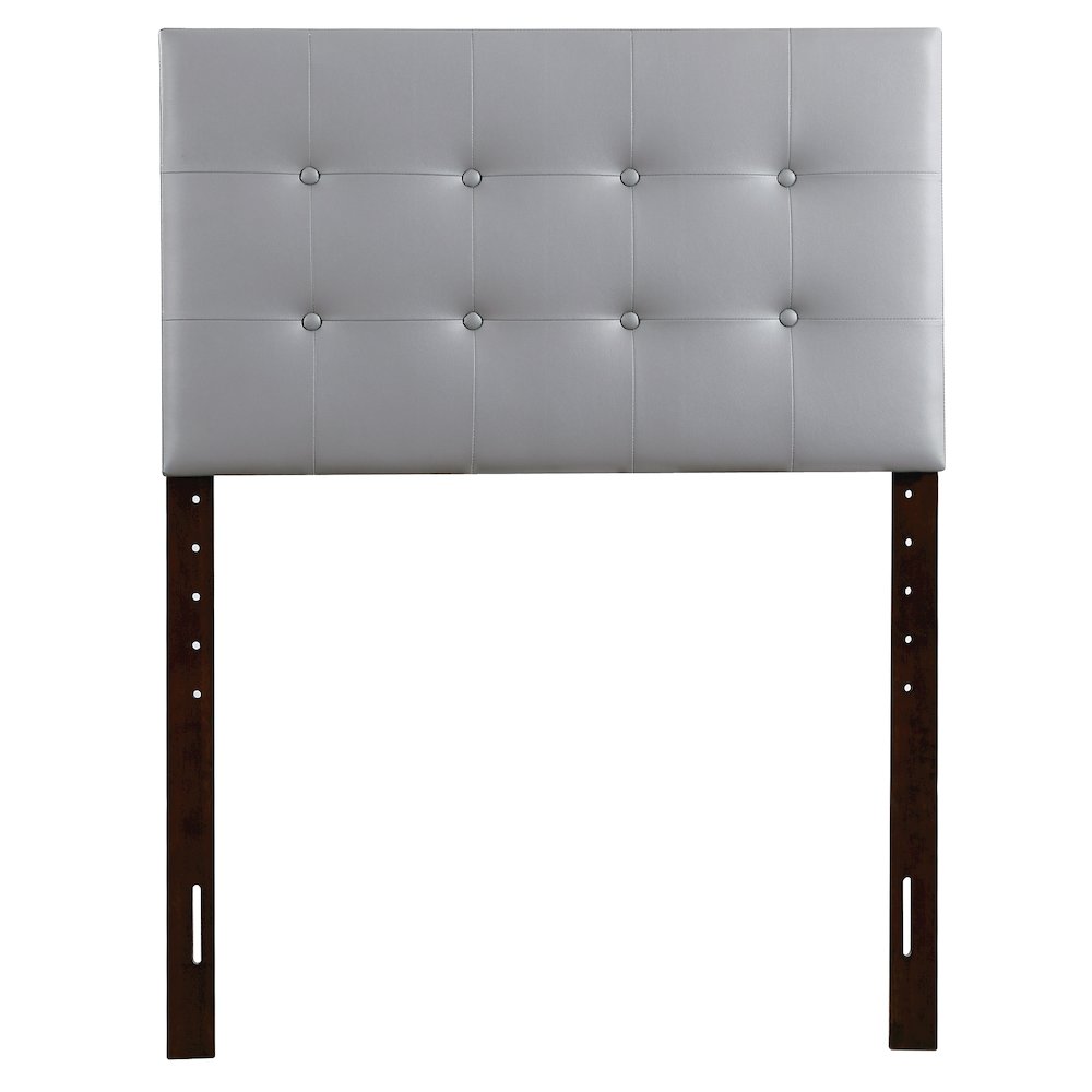 Glory Furniture Super Nova Twin Headboard in Light Grey Color. Picture 2