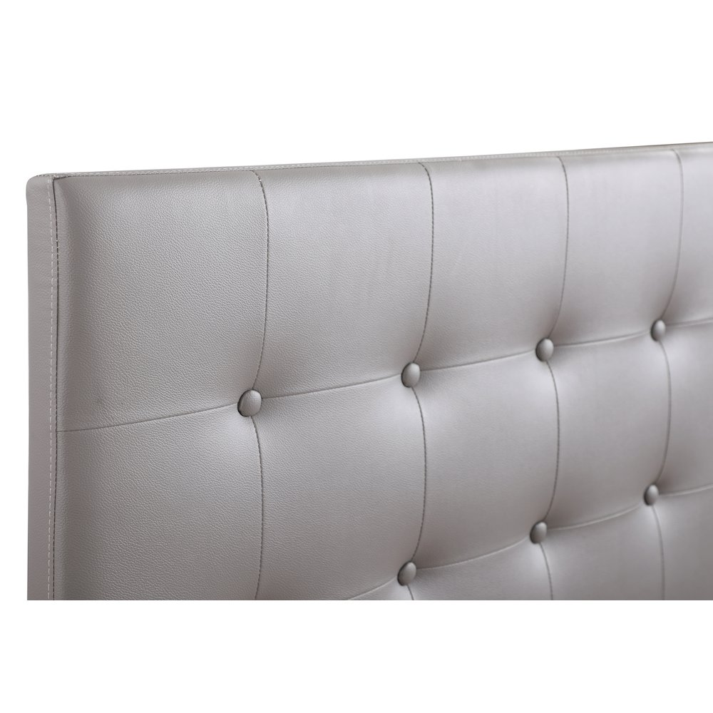 Glory Furniture Super Nova Twin Headboard in Light Grey Color. Picture 5