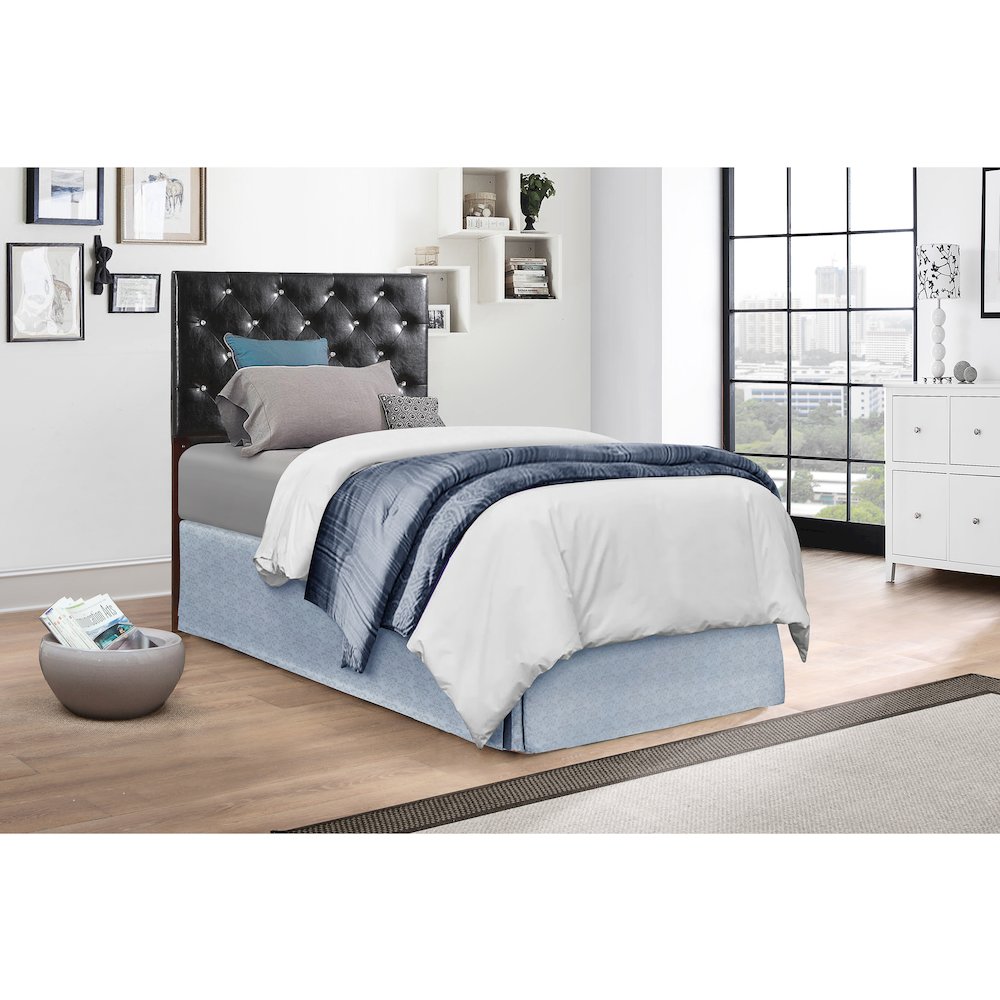 Glory Furniture Super Nova Twin Headboard in Black Color. Picture 6