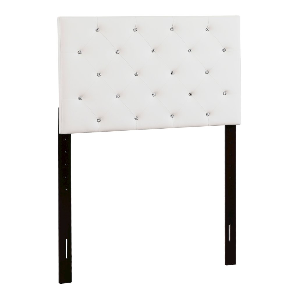 Glory Furniture Super Nova Twin Headboard in White Color. Picture 1