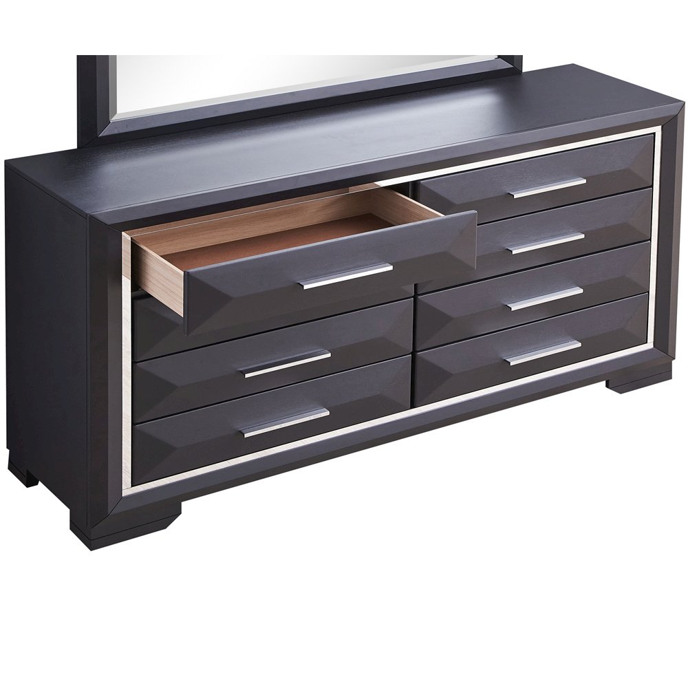 Glory Furniture Liverpool Dresser in Black Color. Picture 3