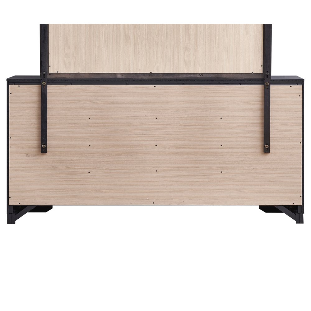 Glory Furniture Liverpool Dresser in Black Color. Picture 5
