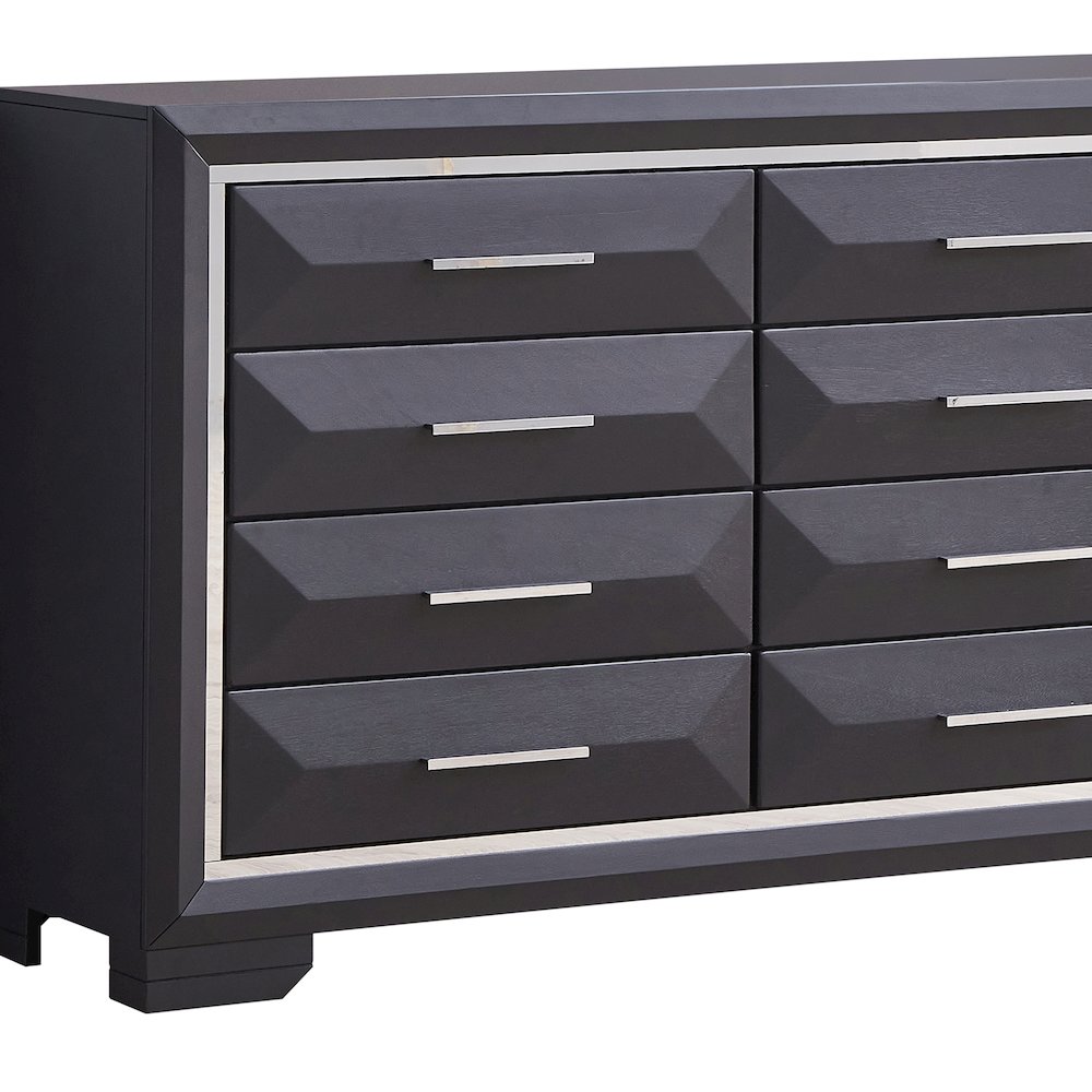 Glory Furniture Liverpool Dresser in Black Color. Picture 6