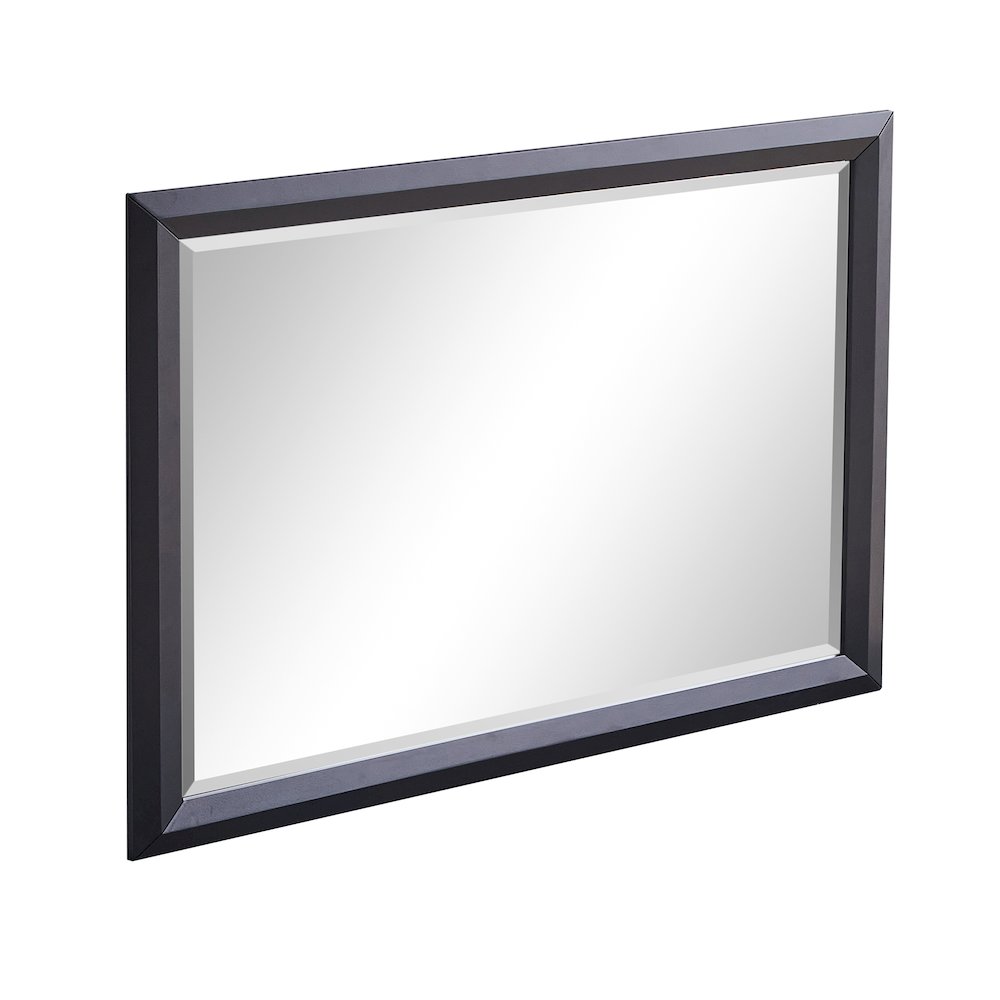 Glory Furniture Liverpool Mirror in Black Color. Picture 6