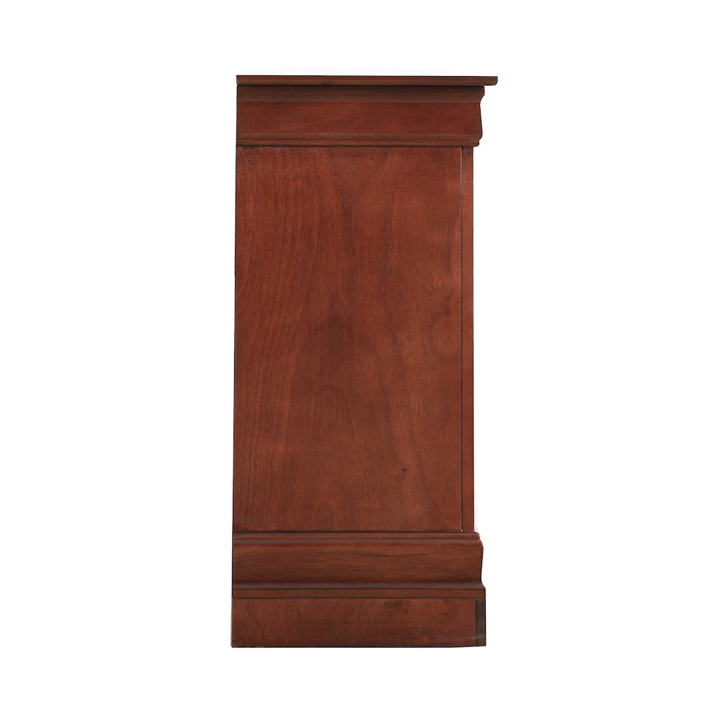 Glory Furniture LouisPhillipe Dresser in Cherry Color. Picture 6