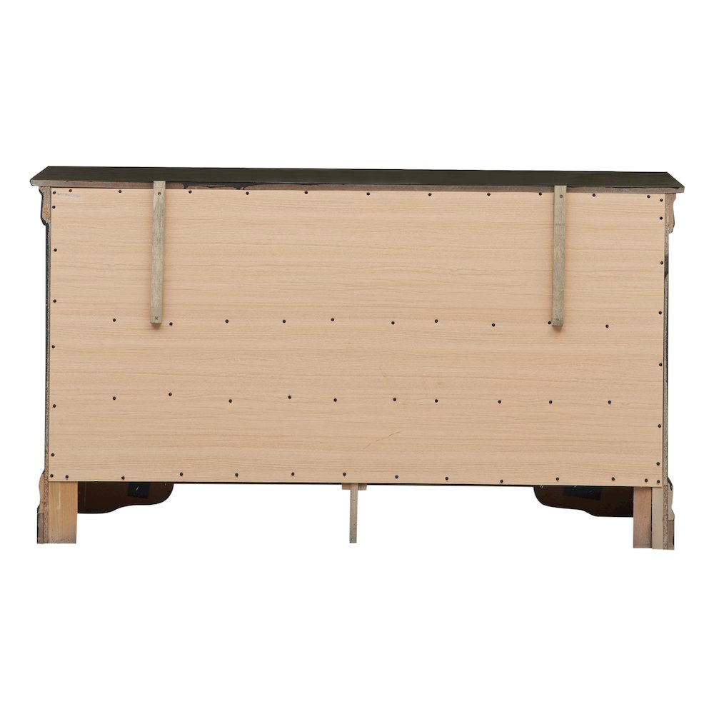 Glory Furniture LouisPhillipe Dresser in Gray Color. Picture 5