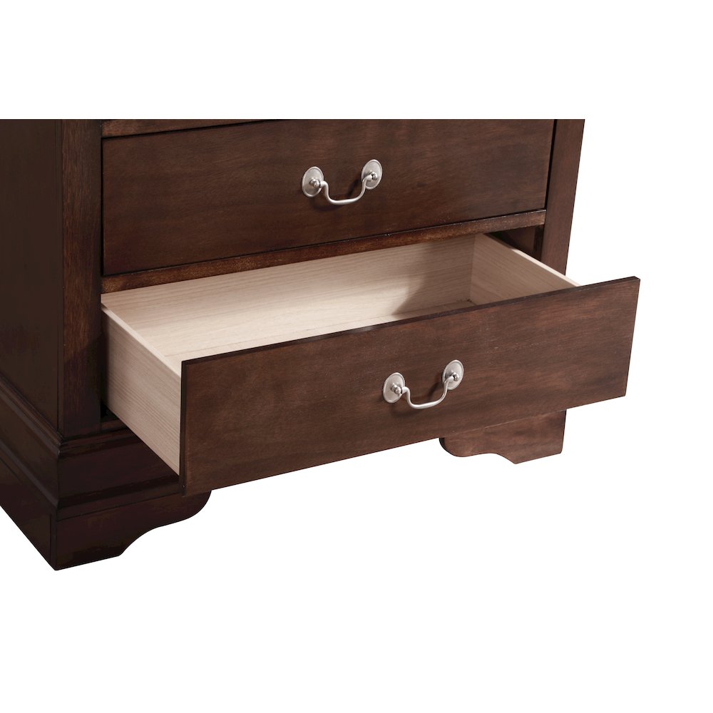 Glory Furniture LouisPhillipe Chest in Cappuccino Color. Picture 4