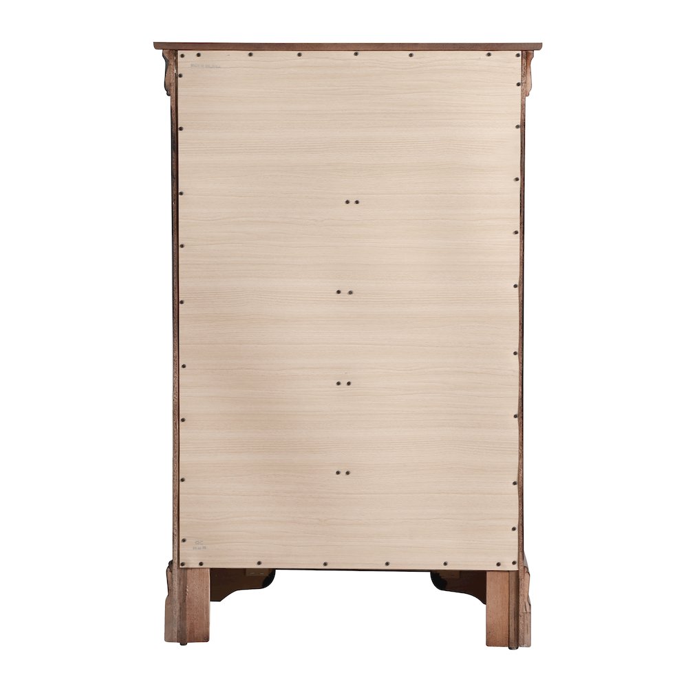 Glory Furniture LouisPhillipe Chest in Cappuccino Color. Picture 5