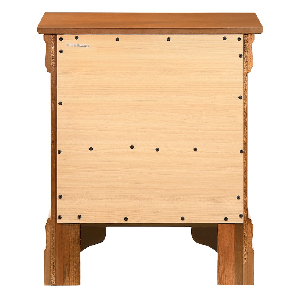 Glory Furniture LouisPhillipe Night Stand in Oak Color. Picture 4