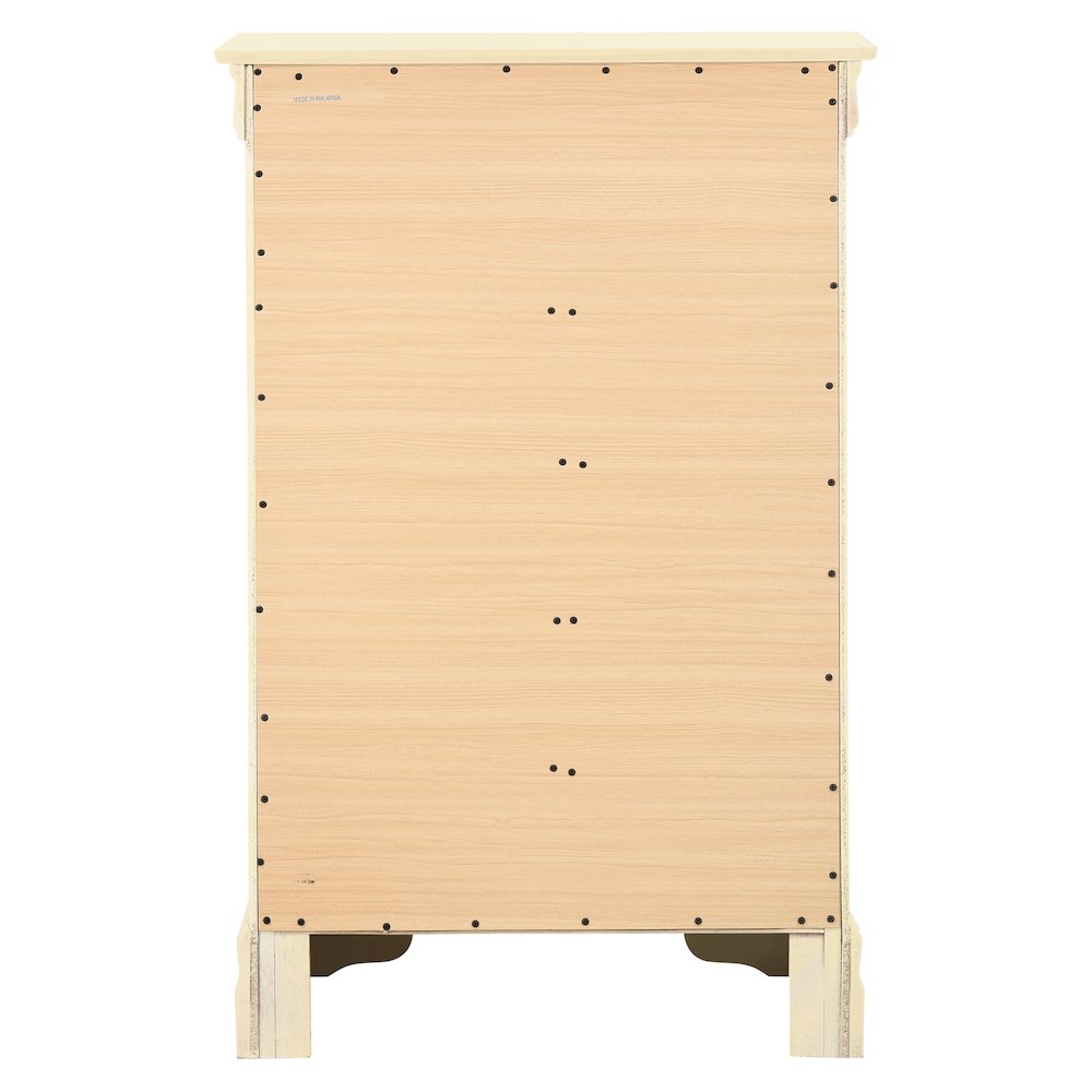 Glory Furniture LouisPhillipe Chest in Beige Color. Picture 4