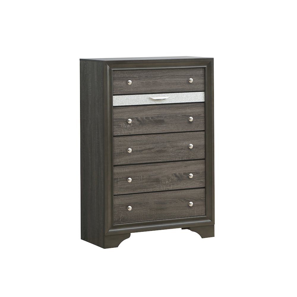Glory Furniture Madrid Chest in Gray Color. Picture 1
