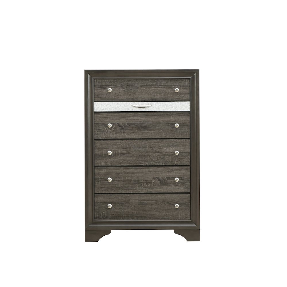 Glory Furniture Madrid Chest in Gray Color. Picture 2