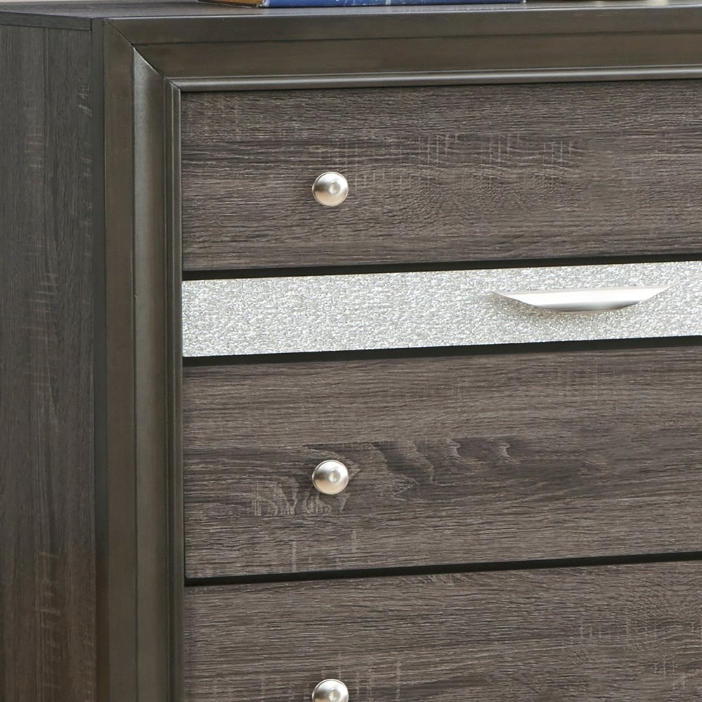 Glory Furniture Madrid Chest in Gray Color. Picture 5