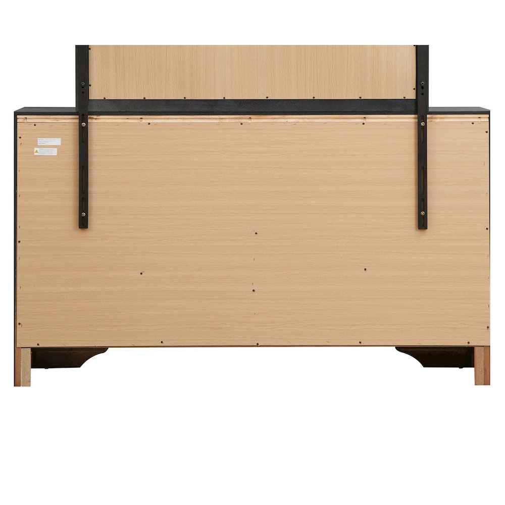 Glory Furniture Madrid Dresser in Gray Color. Picture 6