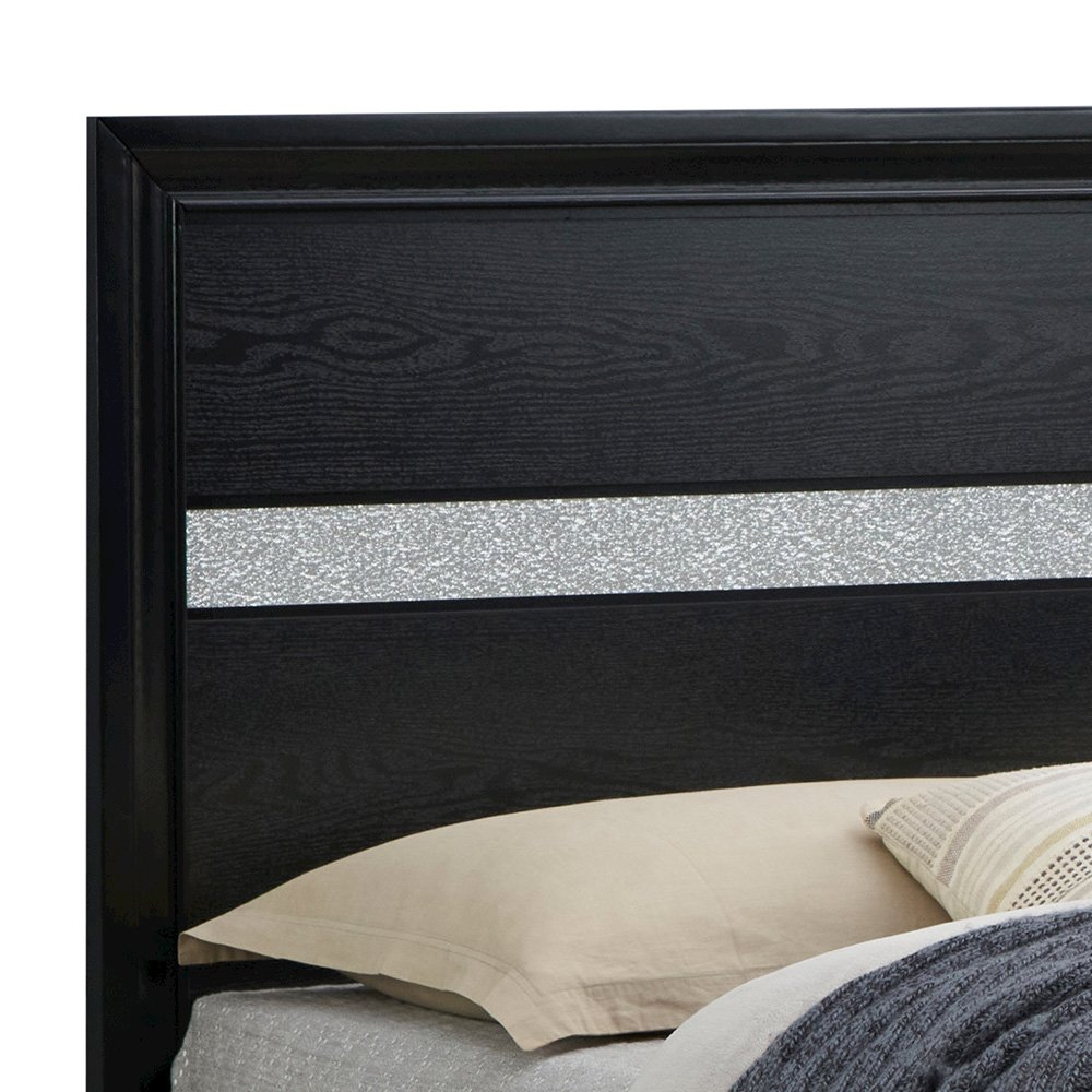 Glory Furniture Madrid Queen Bed in Black Color. Picture 2