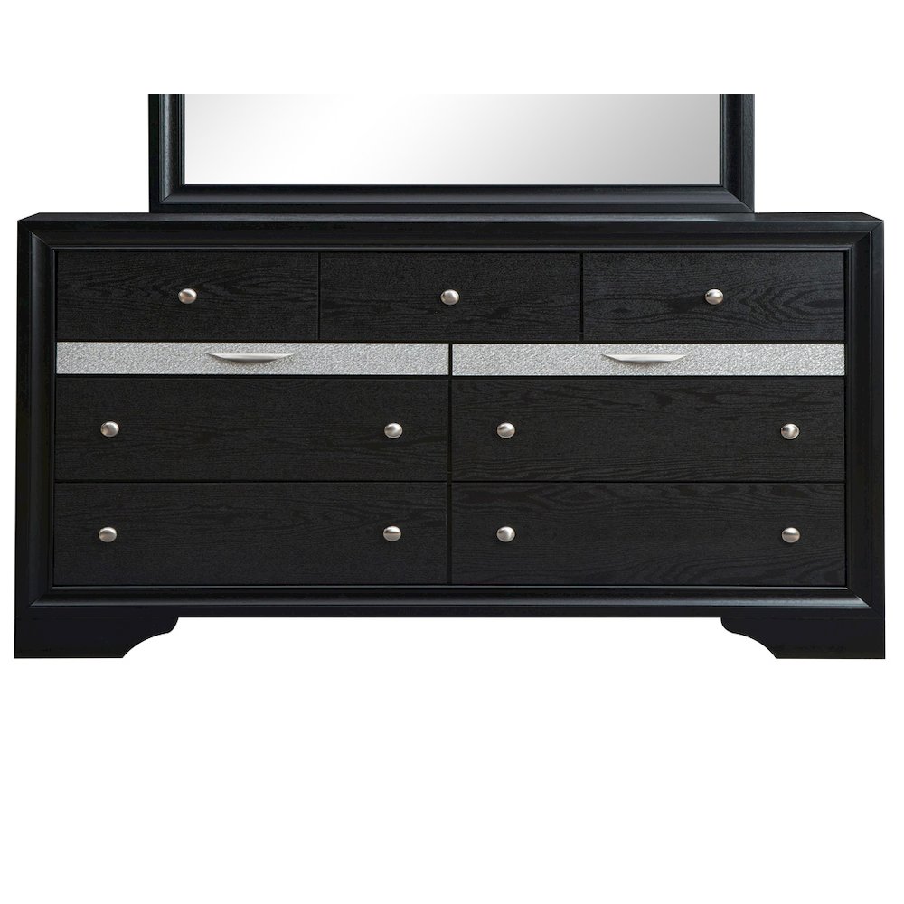 Glory Furniture Madrid Dresser in Black Color. Picture 2
