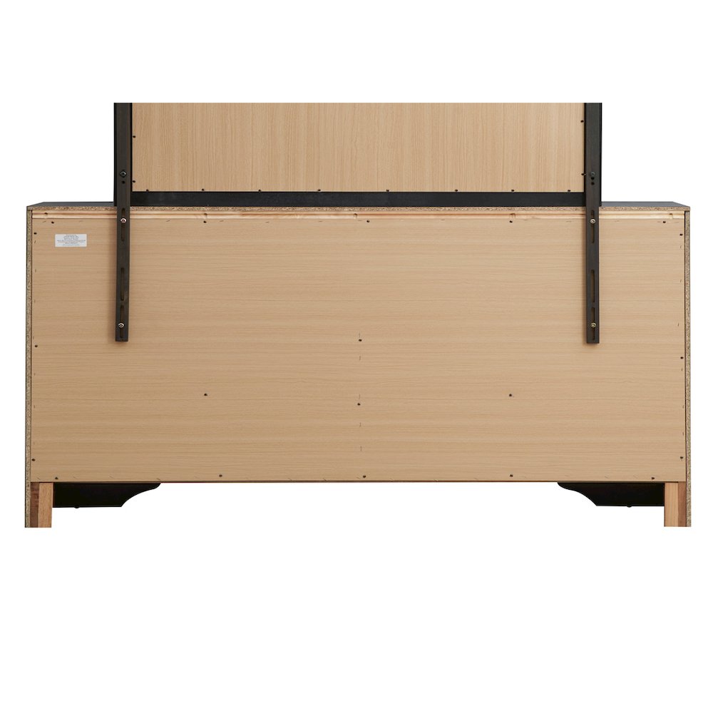 Glory Furniture Madrid Dresser in Black Color. Picture 6