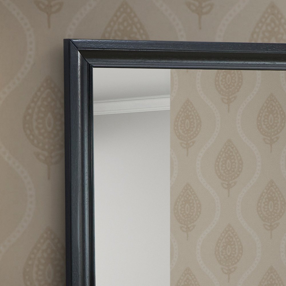 Glory Furniture Madrid Mirror in Black Color. Picture 6