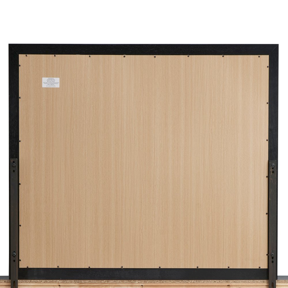 Glory Furniture Madrid Mirror in Black Color. Picture 7