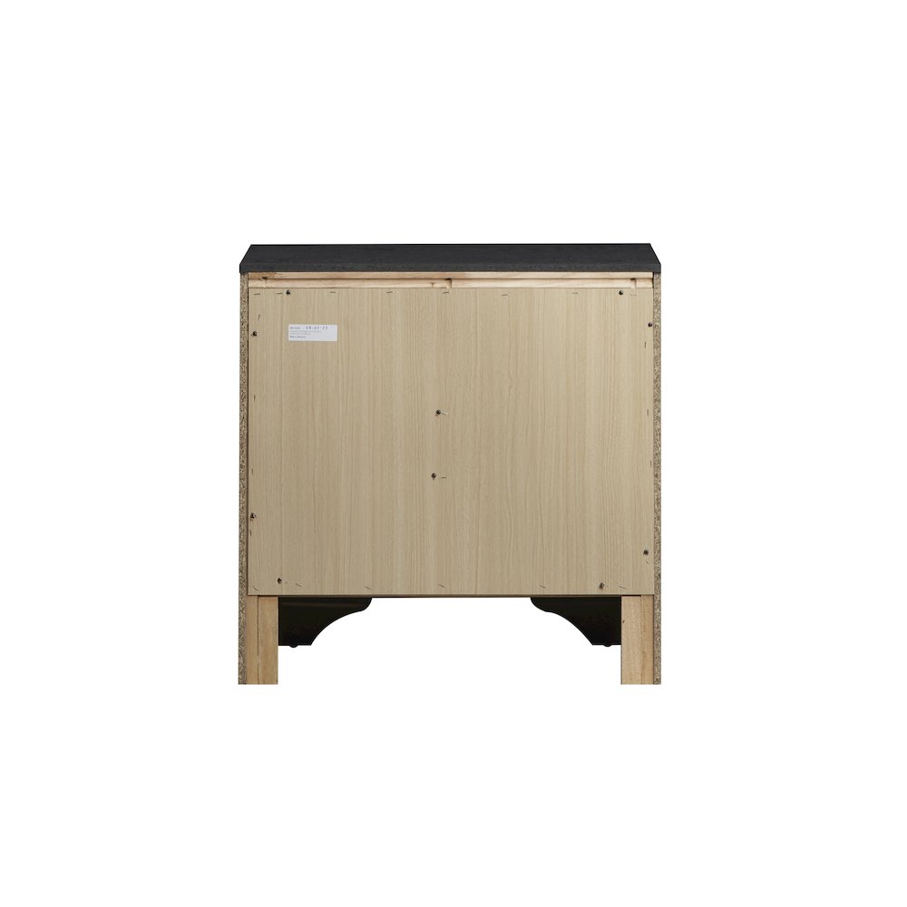 Glory Furniture Madrid Nightstand in Black Color. Picture 4