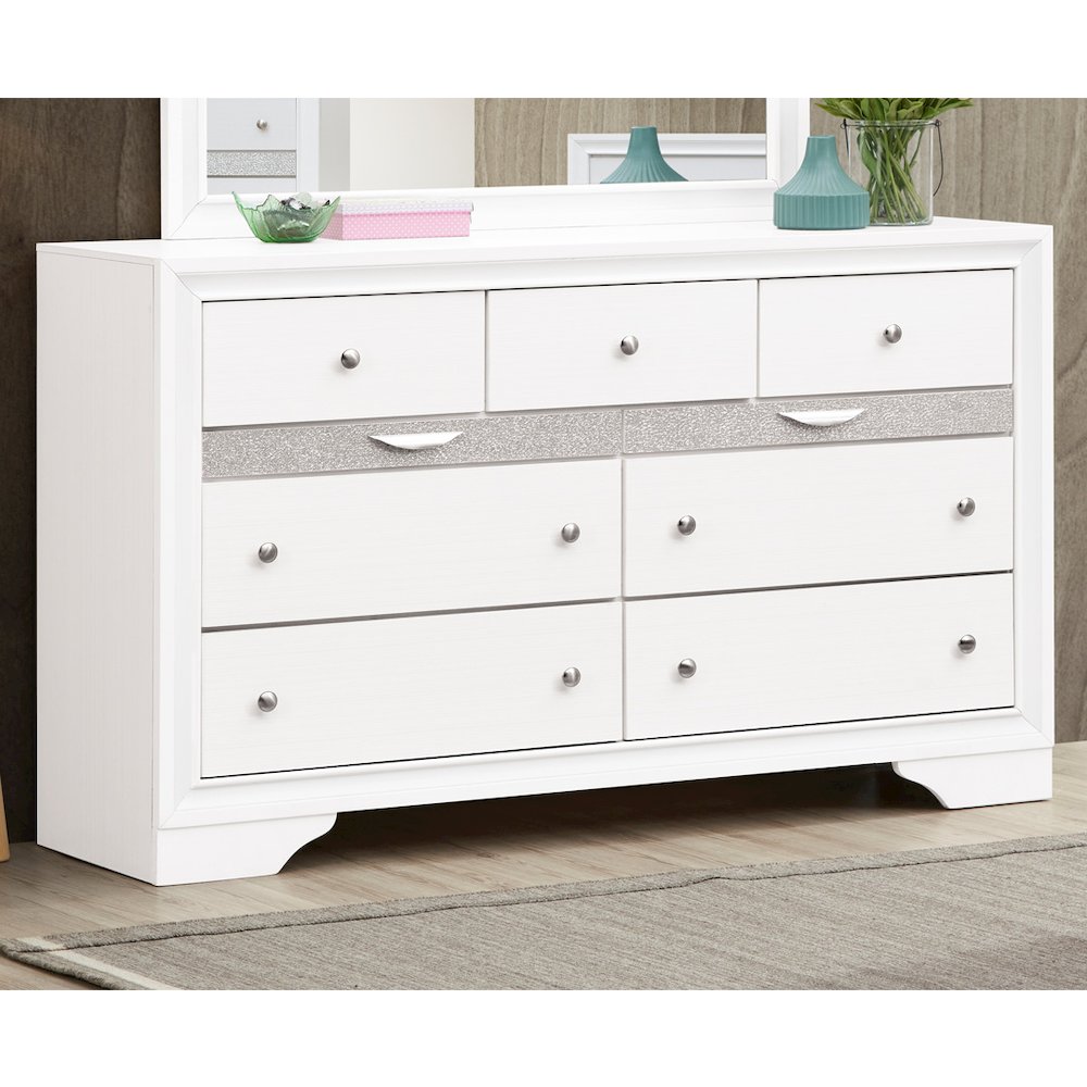 Glory Furniture Madrid Dresser in  Color. Picture 8