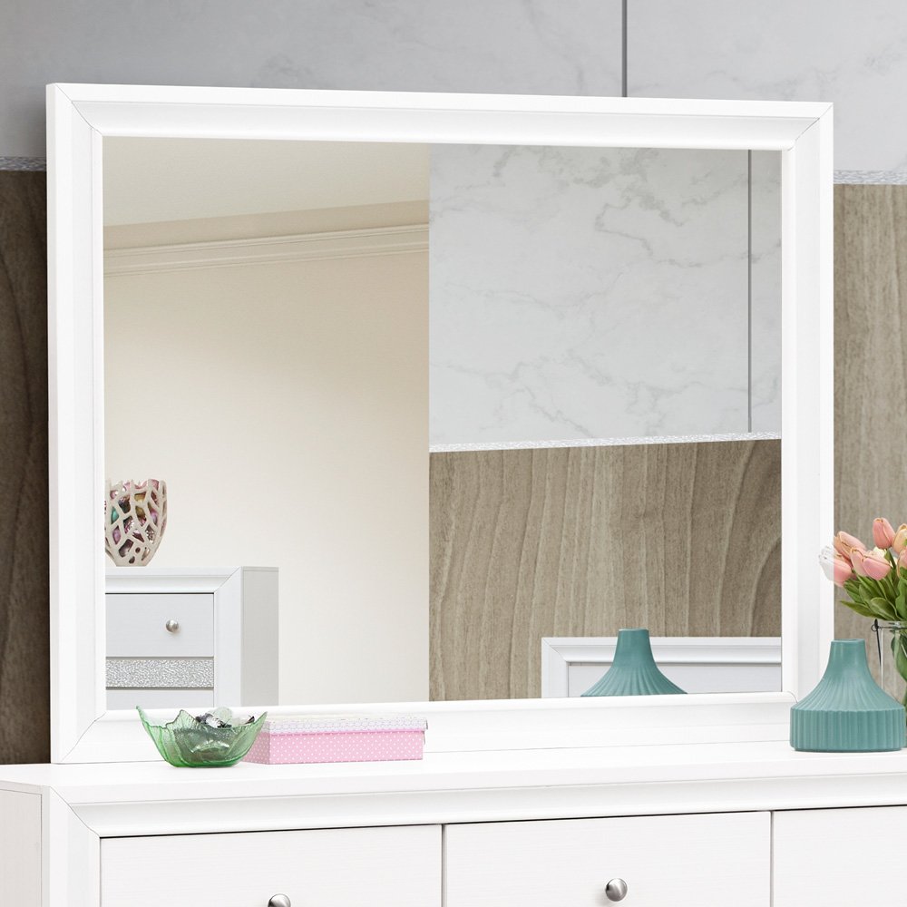 Glory Furniture Madrid Mirror in  Color. Picture 2
