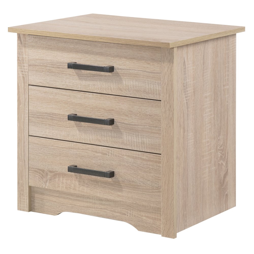 Glory Furniture Hudson Nightstand in Sandle Wood Color. Picture 1