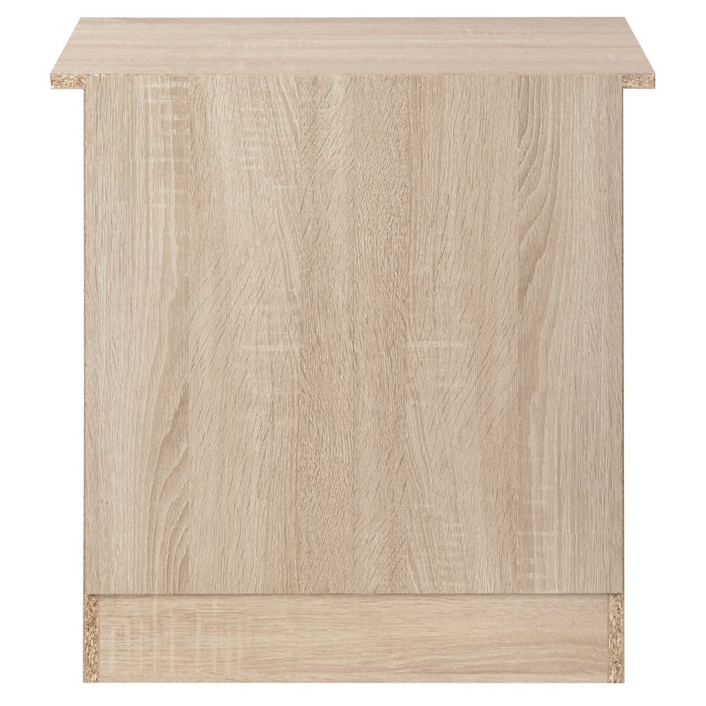 Glory Furniture Hudson Nightstand in Sandle Wood Color. Picture 4