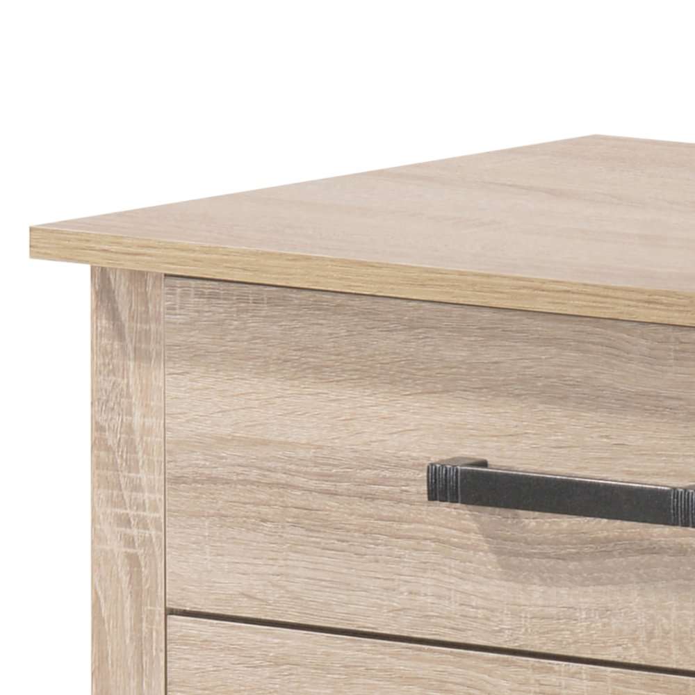 Glory Furniture Hudson Nightstand in Sandle Wood Color. Picture 7