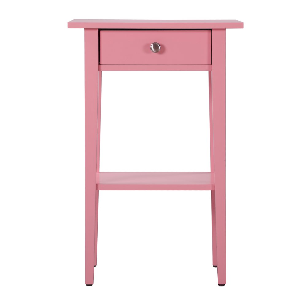 Glory Furniture Dalton Nightstand in Pink Color. Picture 2