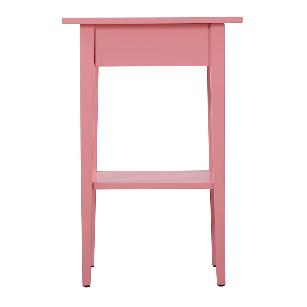 Glory Furniture Dalton Nightstand in Pink Color. Picture 4