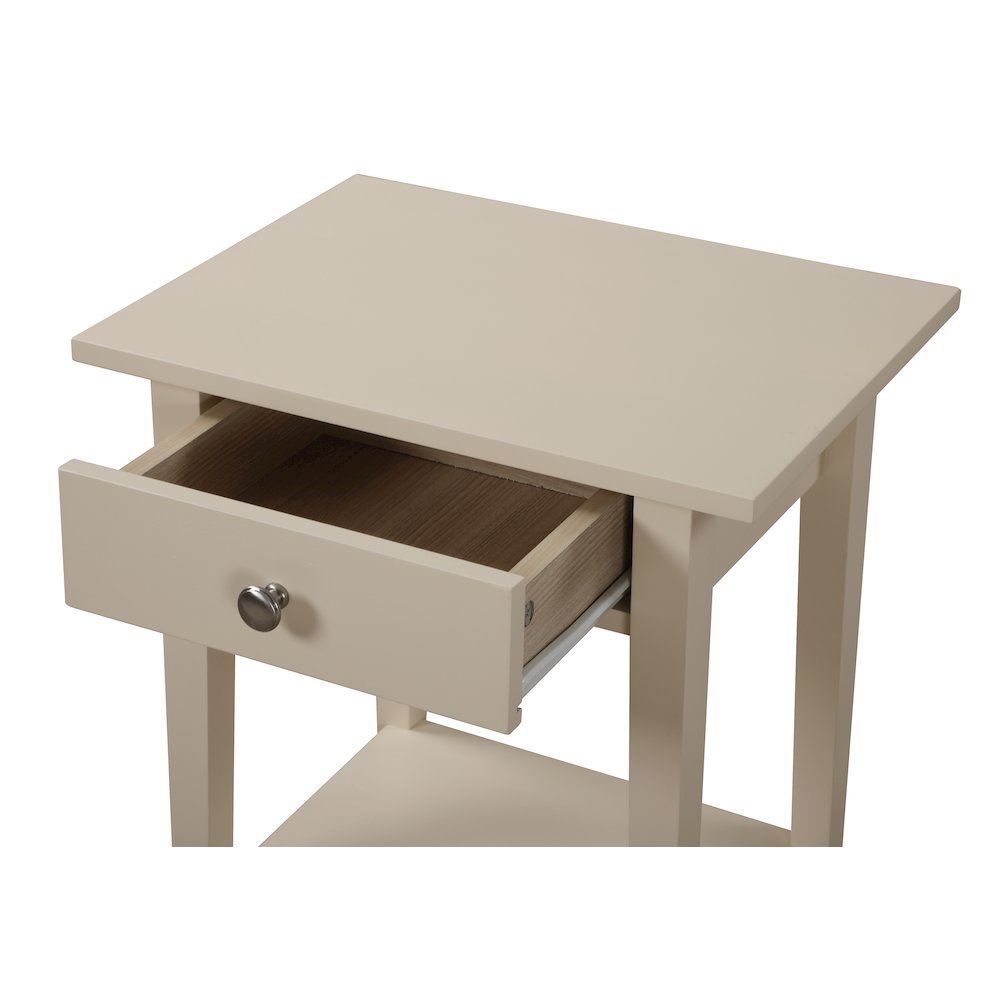 Glory Furniture Dalton Nightstand in Beige Color. Picture 3