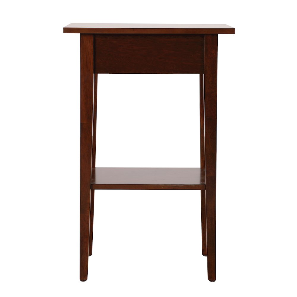Glory Furniture Dalton Nightstand in Cappuccino Color. Picture 4