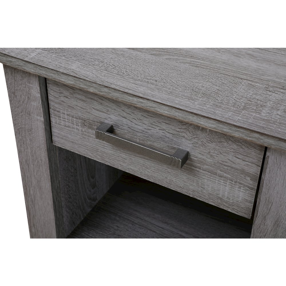 Glory Furniture Lennox Nightstand in Gray Color. Picture 6