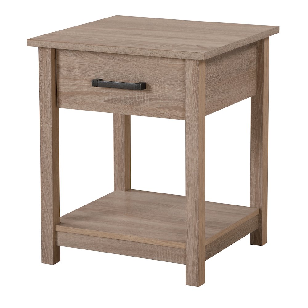 Glory Furniture Salem Nightstand in Sandle Wood Color. Picture 1