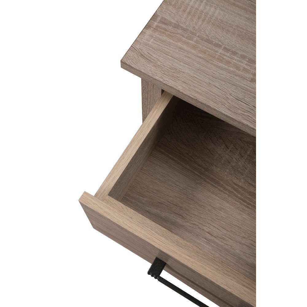 Glory Furniture Salem Nightstand in Sandle Wood Color. Picture 6