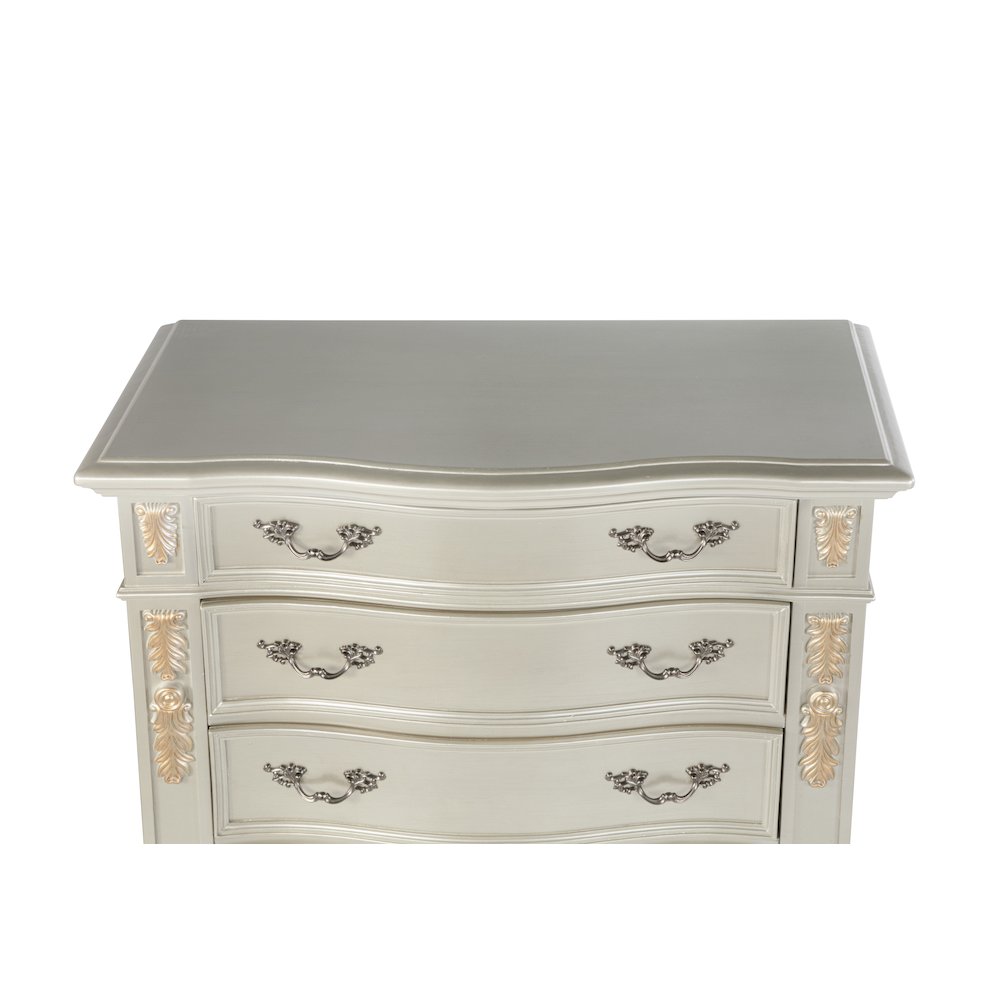 Glory Furniture Lyon Chest in Champagne Color. Picture 5