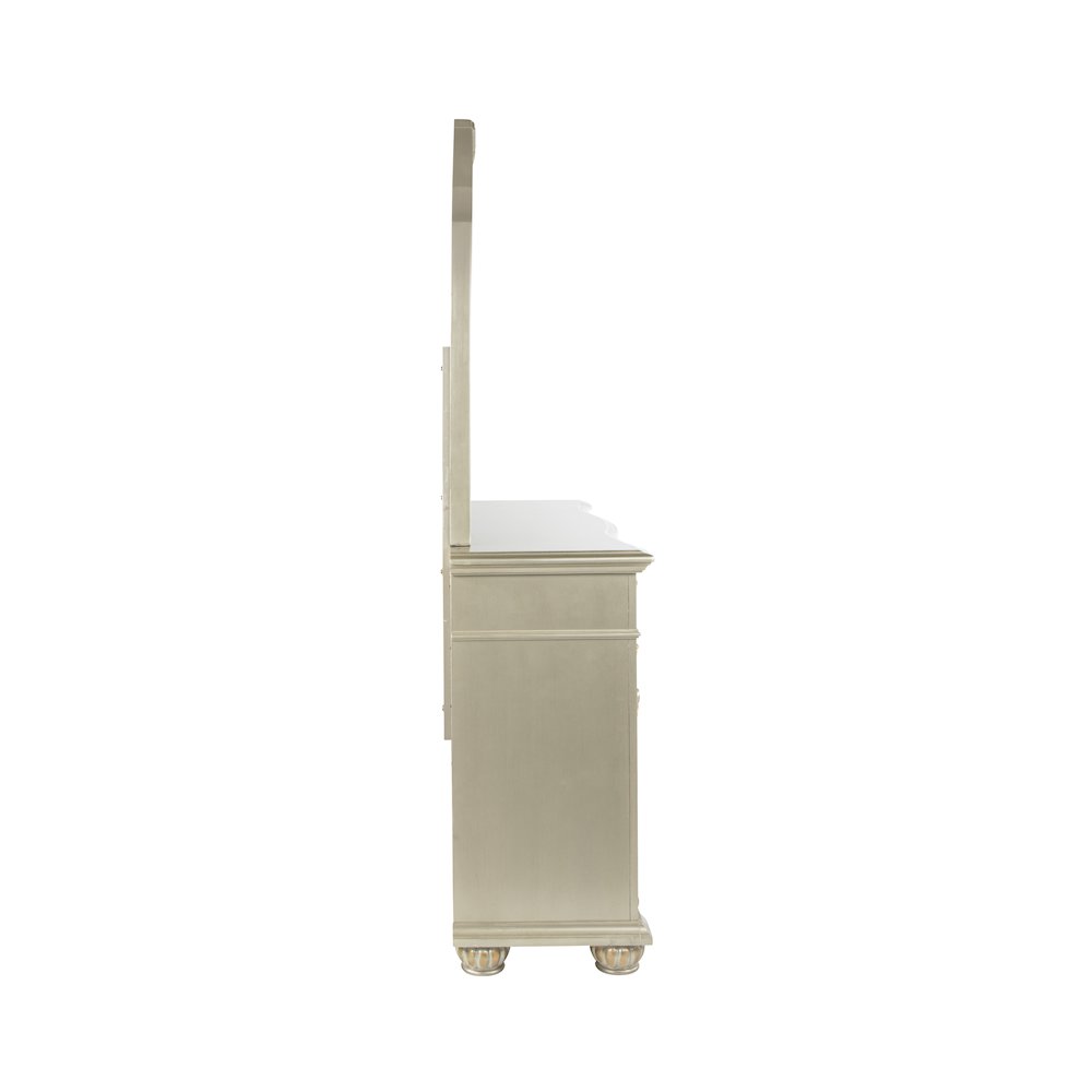 Glory Furniture Lyon Dresser in Champagne Color. Picture 3