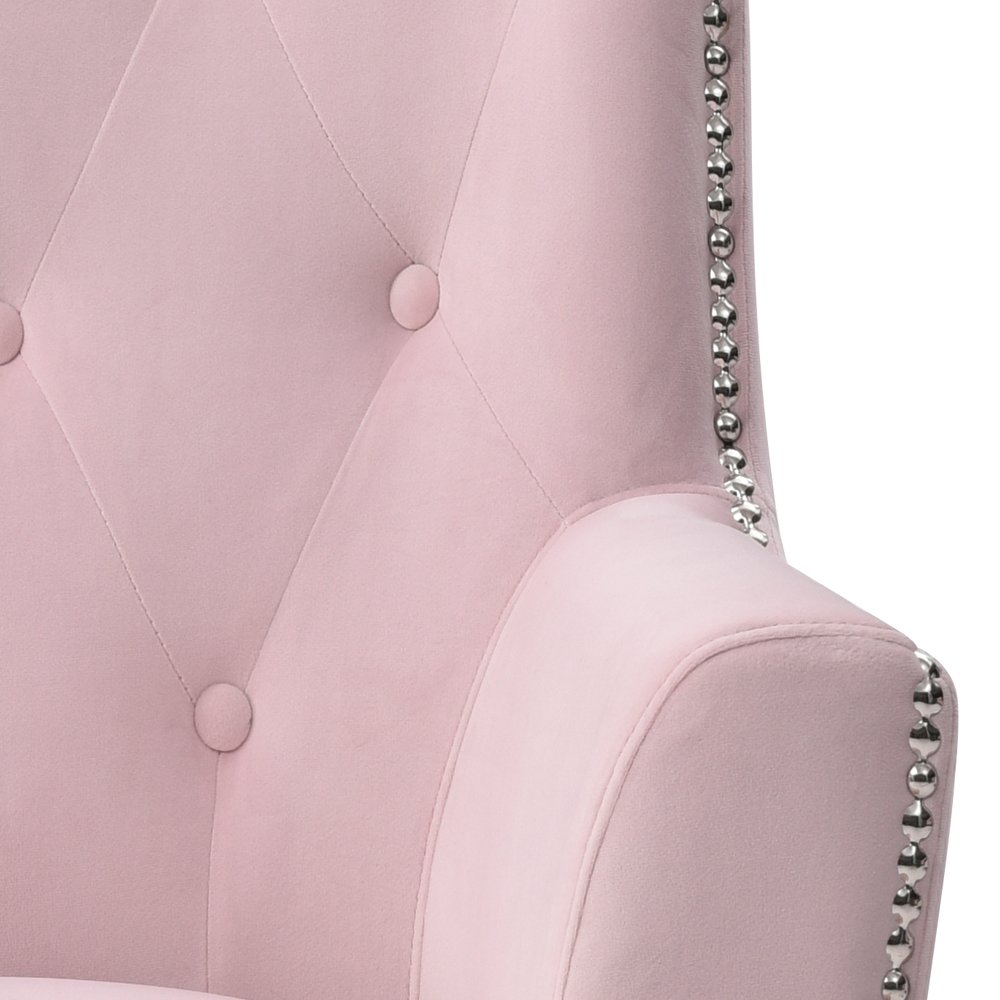 Glory Furniture Pamona Accent Chair in Pink Color. Picture 5