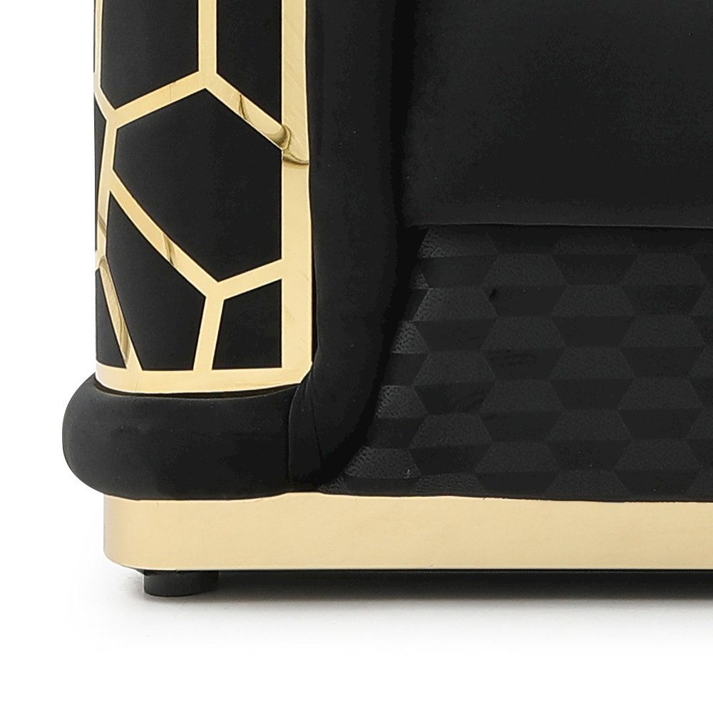 Glory Furniture Talia Sofa in Black Color. Picture 6