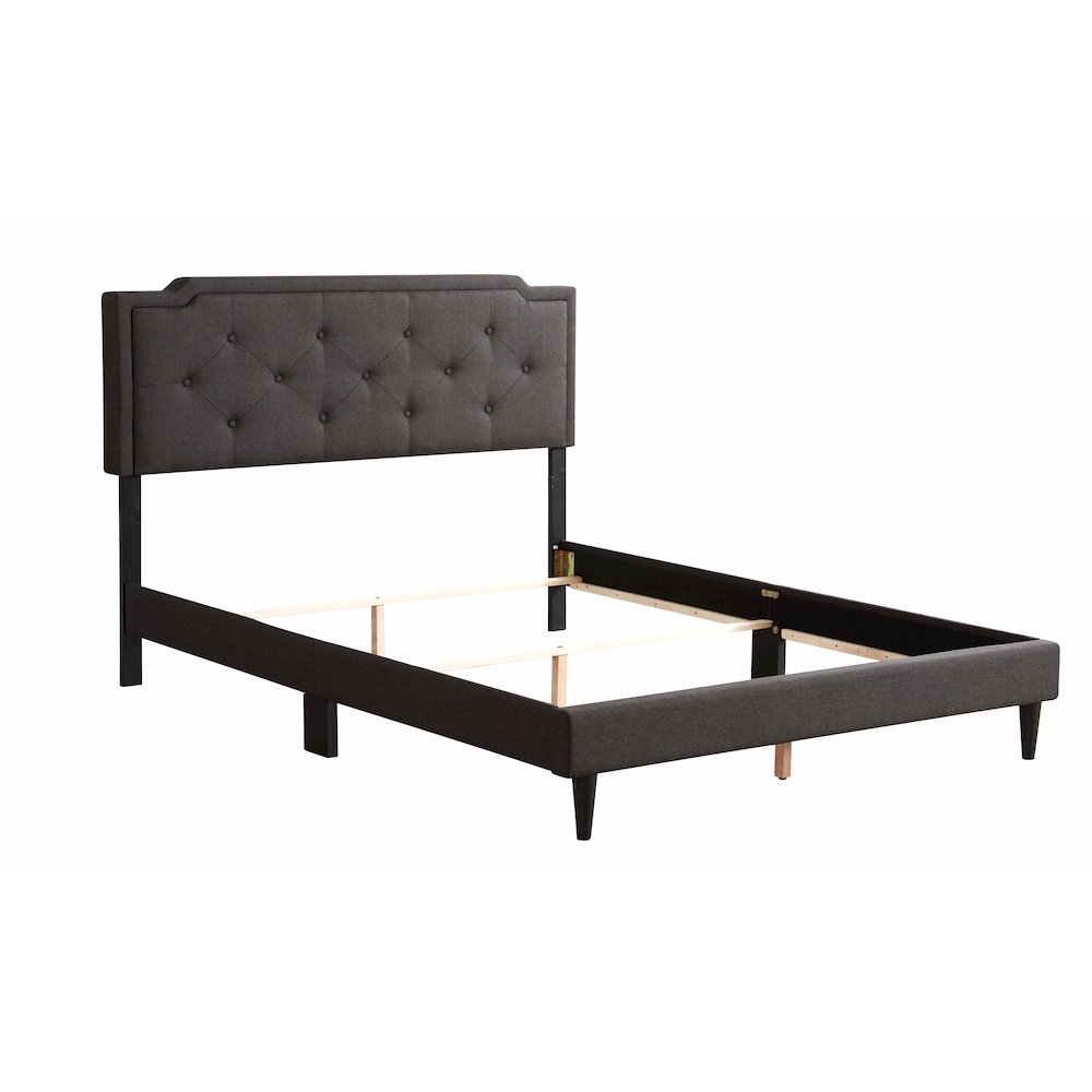 Glory Furniture Deb Queen Bed in Black Color. Picture 3