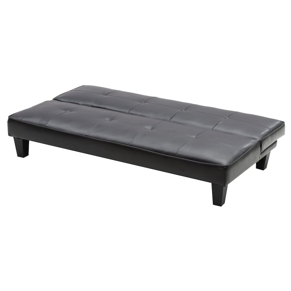 Glory Furniture Alan Sofa Bed in Black Color. Picture 3