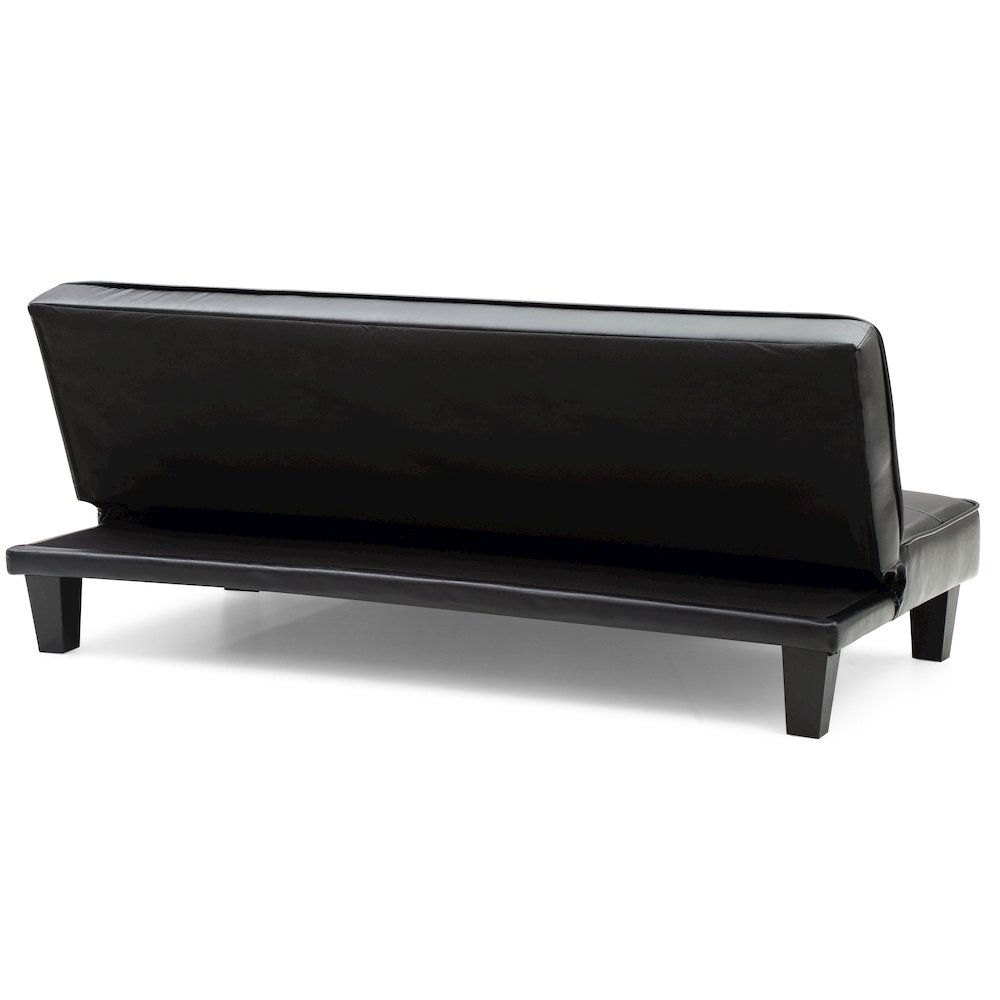 Glory Furniture Alan Sofa Bed in Black Color. Picture 4