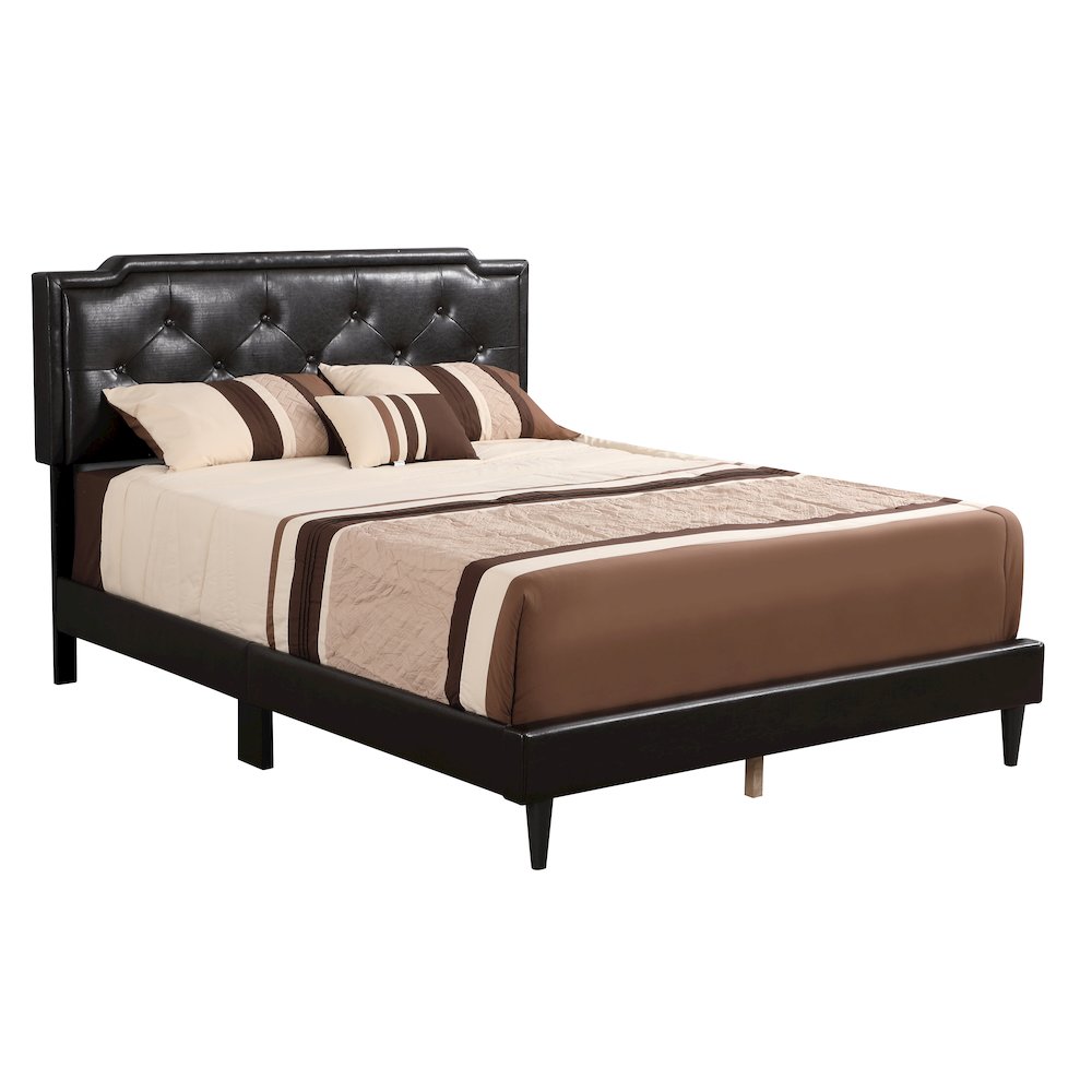 Glory Furniture Deb Queen Bed in Cappuccino Color. Picture 1