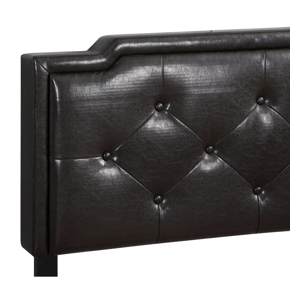 Glory Furniture Deb Queen Bed in Cappuccino Color. Picture 4